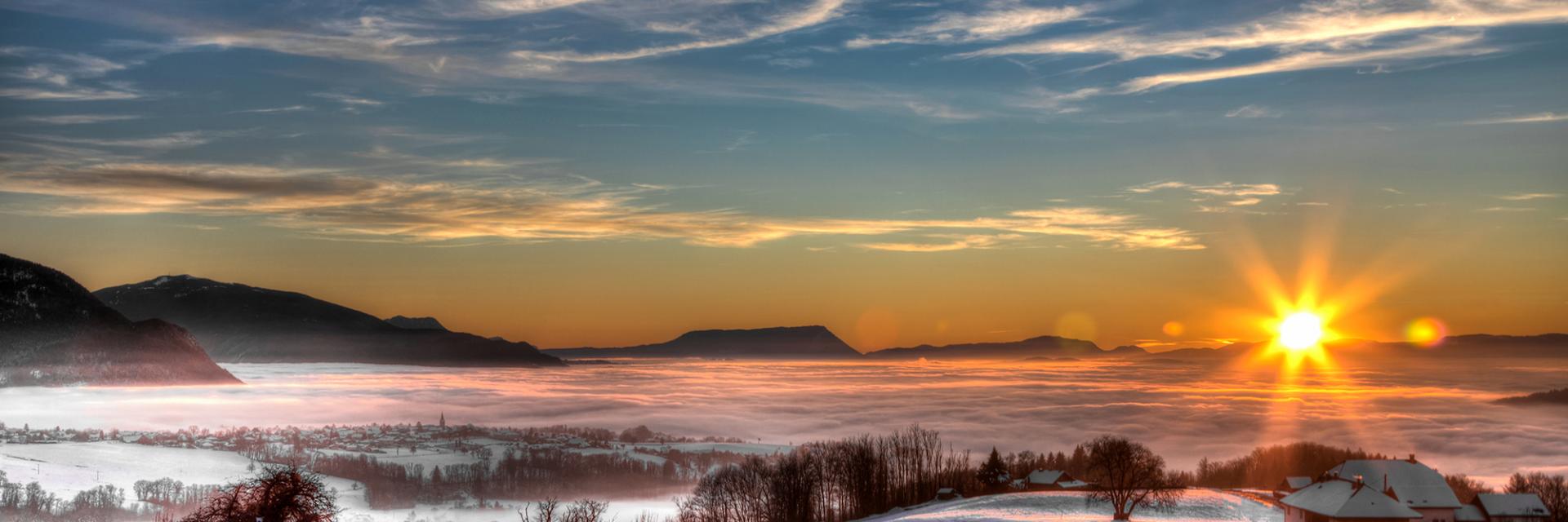 Photographe annecy haute savoie aviernoz lestudioz paysage mer de nuages photo montagne