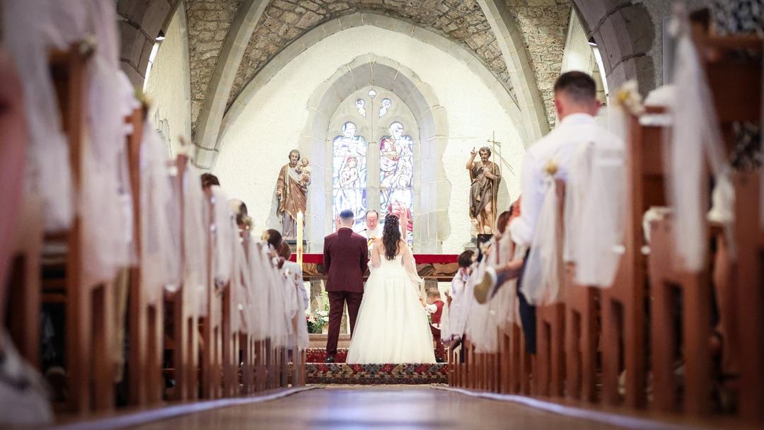 Photographe annecy hautesavoie ceremonie religieuse eglise couple mariage ambiance photo 1