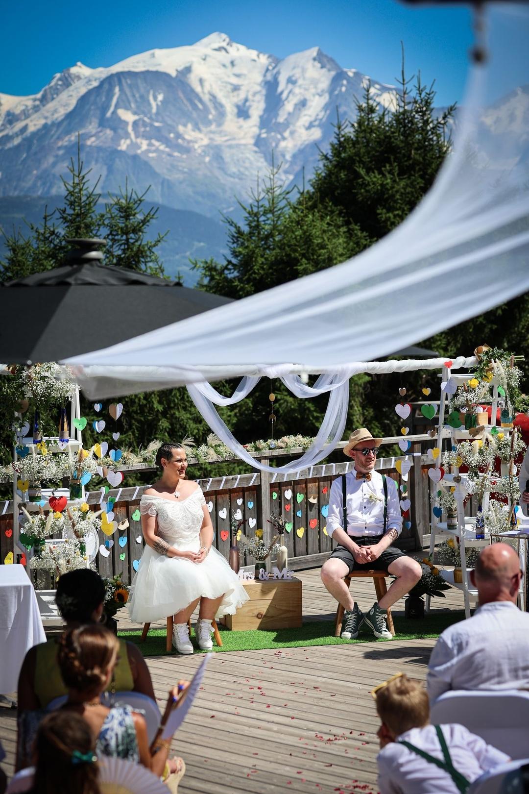 Photographe mariage annecy haute savoie montblanc mont blanc mont blanc ceremonie laique emotions instants photo 1